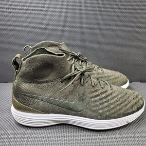 Mens Sz 10 Cargo Khaki Nike Lunar Magista 2 Flykni